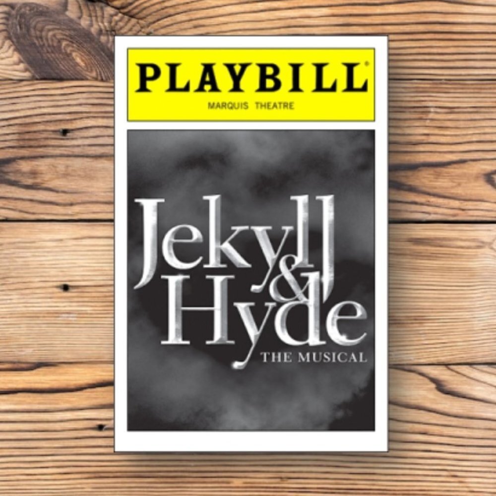 Jekyll & Hyde Playbill Broadway‎ Musical Refrigerator Fridge Locker Magnet